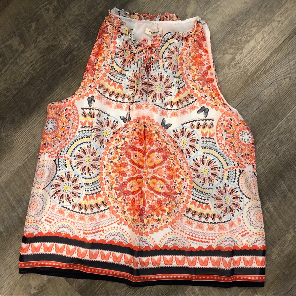 Max Studio Sleeveless Blouse / petite med